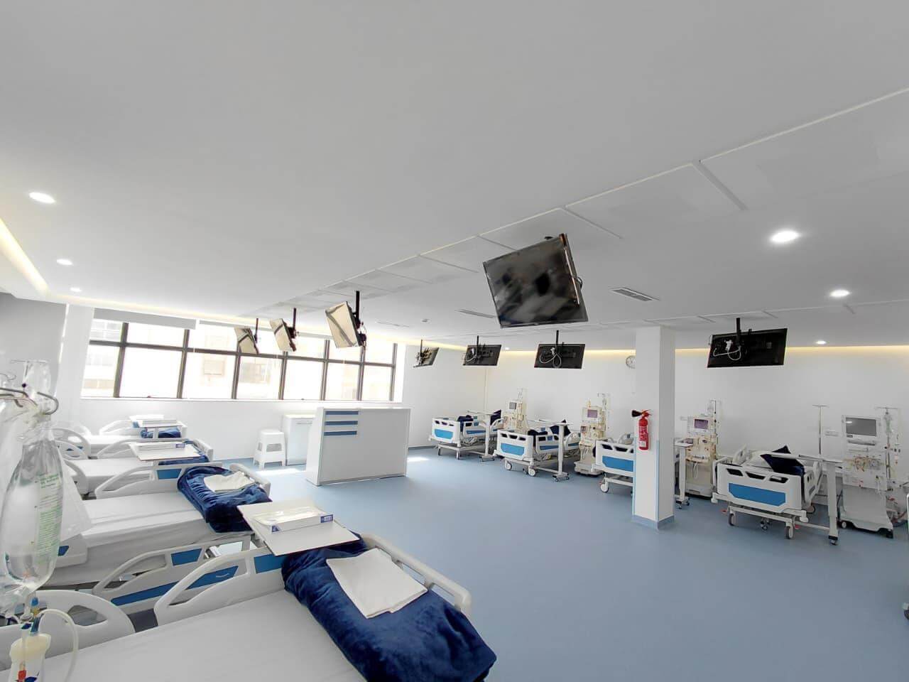 Salle de dialyse