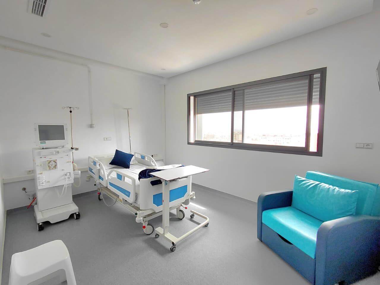 Salle de dialyse individuelle