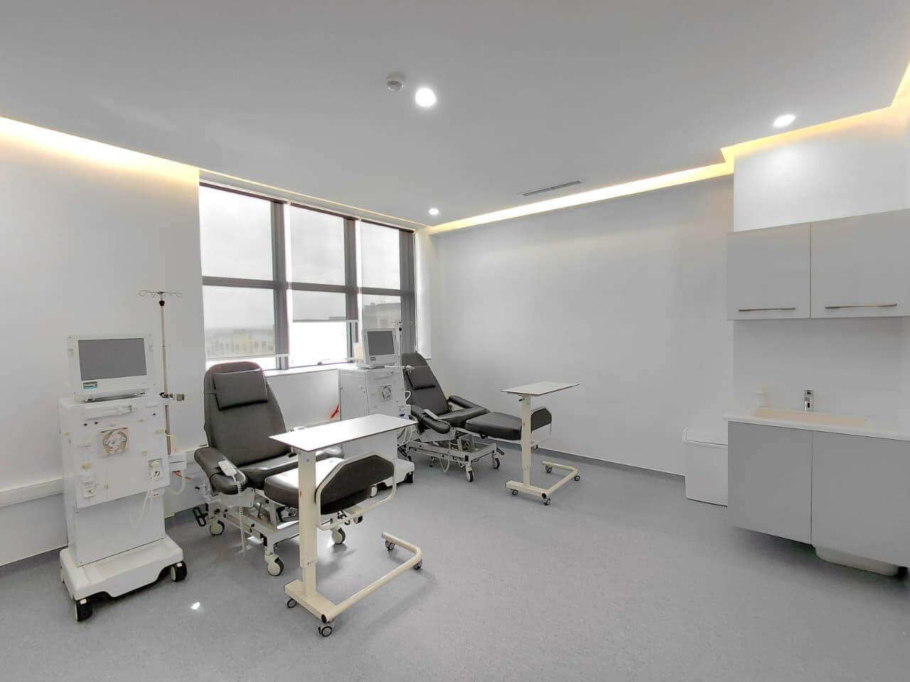 Salle de dialyse